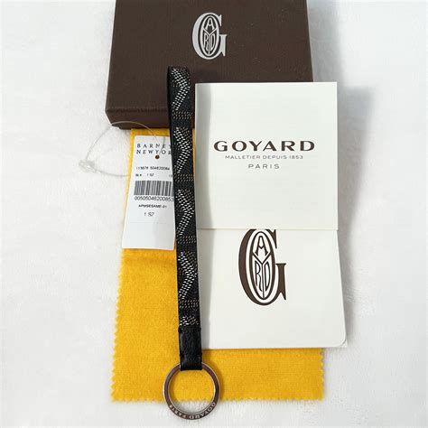 couple keychain goyard|Goyard key rings.